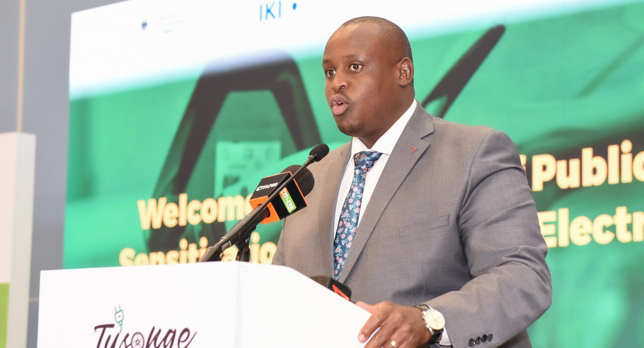 EPRA Director General and Chairman of the Committee, Daniel Kiptoo
