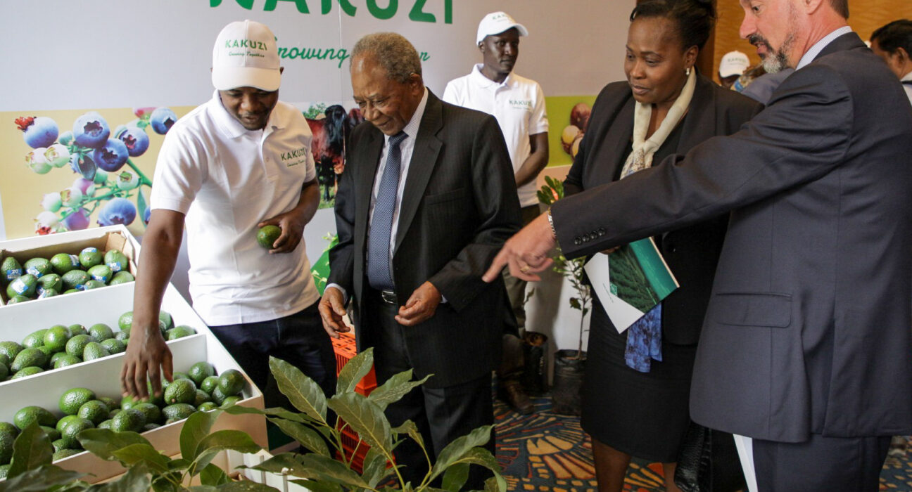 Agricultural Extension Officer,Laban Mwaura, Nicholas Nganga, Chairman of Kakuzi Plc Board Laban Mwaura, Extension Officer,Chairman of Kakuzi Plc Board, Nicholas NgangaMs Pamela Ager - Independent Director, Chris Flowers Managing Director