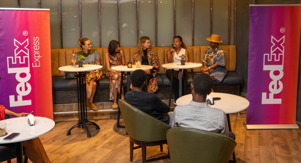 Ruth Kabogo, Regional Sales Manager FedEx Kenya speaks during The Round Table Talk.
