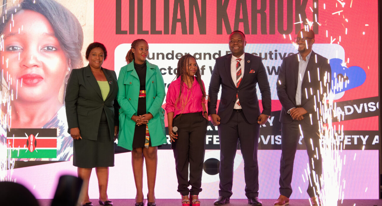 From Left to Right: Ms Mary Kerema (Secretary ICT, e-Government and Digital Economy, Ministry of Information, Communications and Digital Economy), Lillian Kariuki (newly appointed TikTok SSA Safety Advisory Council Member), Dudu Mkhize (Outreach Partnerships Manager, TikTok SSA), Raymond Ochieng, Secretary Youth Development, State Department for Youth Affairs, Ministry of Youth Affairs, Creative Economy and Sports, Fortune Mgiwli-Sibanda (Director: Government Relations & Public Policy, TikTok SSA)