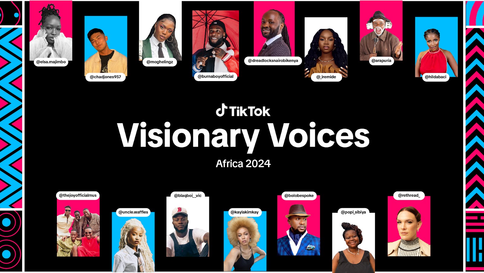 Tiktok visionary voices africa 2024