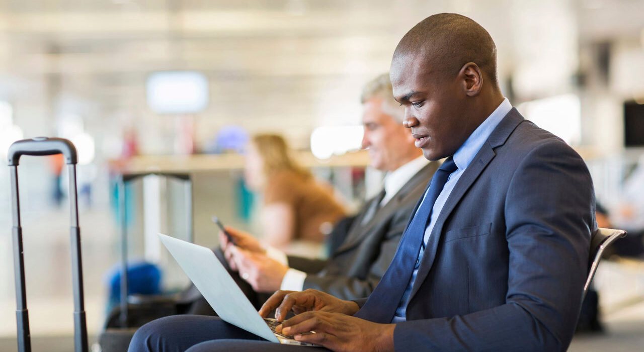 black person in management