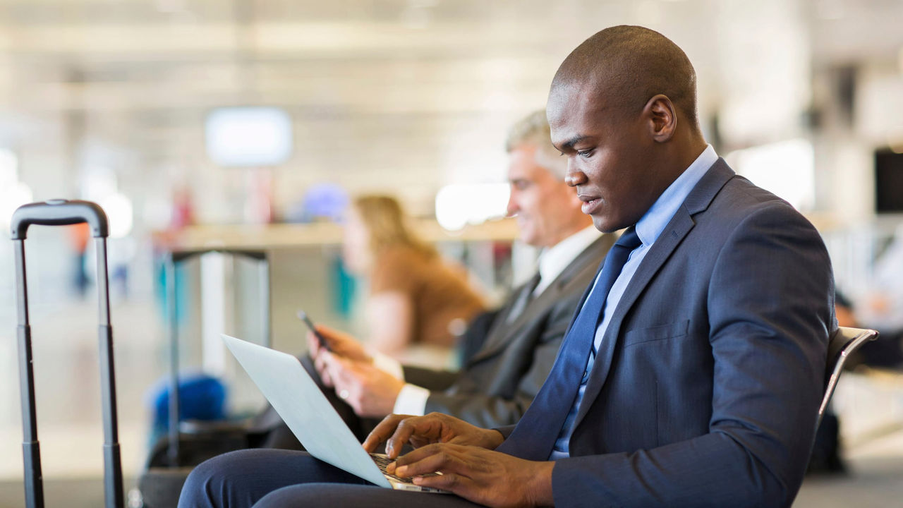 black person in management