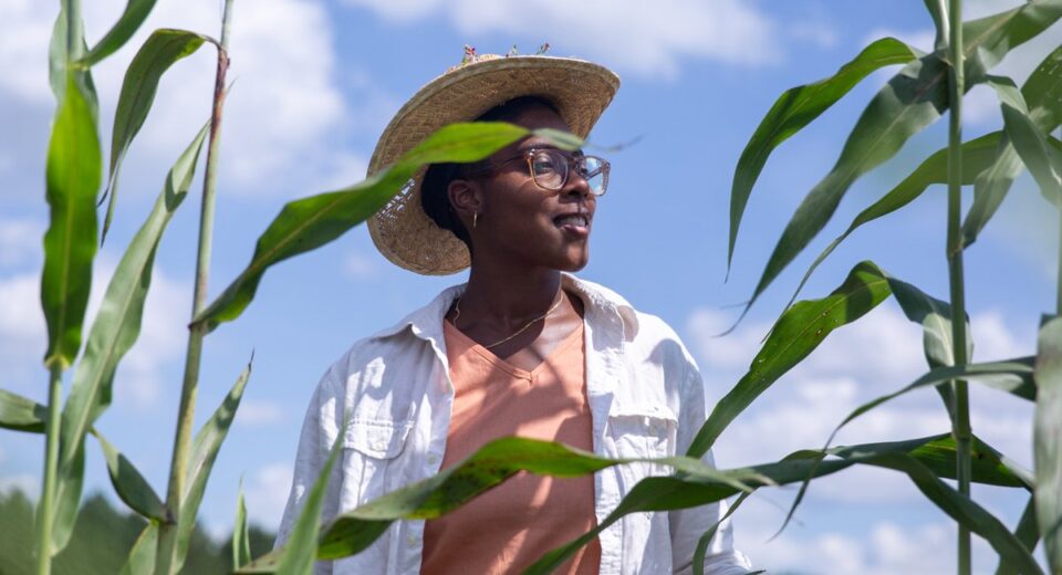 black woman agriculture