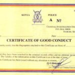 How to Apply for a Certificate of Good Conduct in Kenya: A Step-by-Step Guide