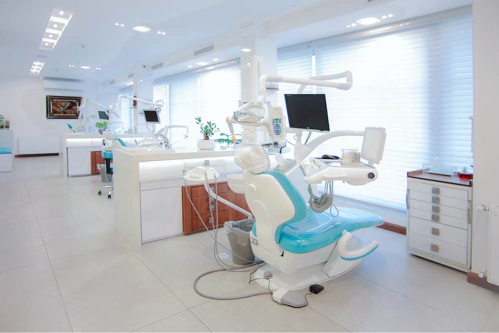 Inside dental clinic