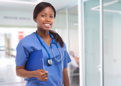 black female nurse
