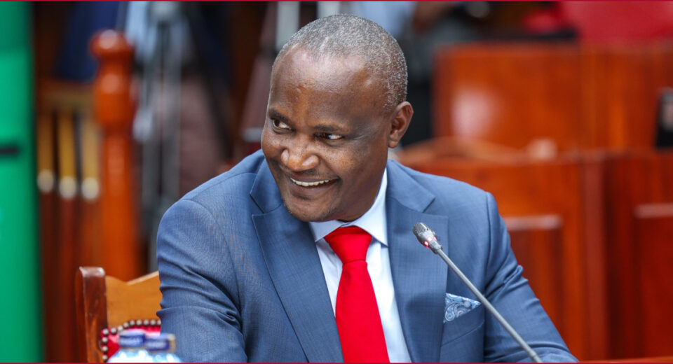Treasury CS John Mbadi
