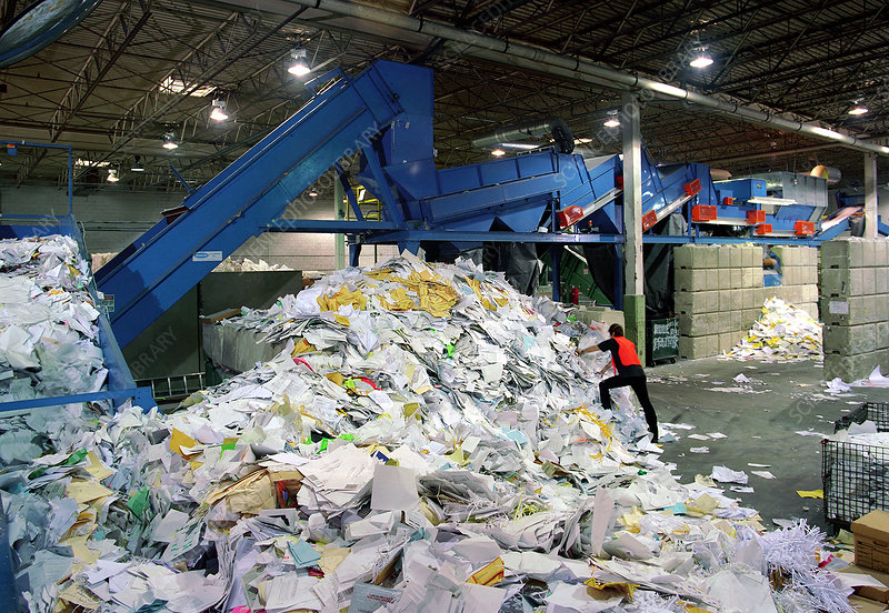 paper recycling factory
