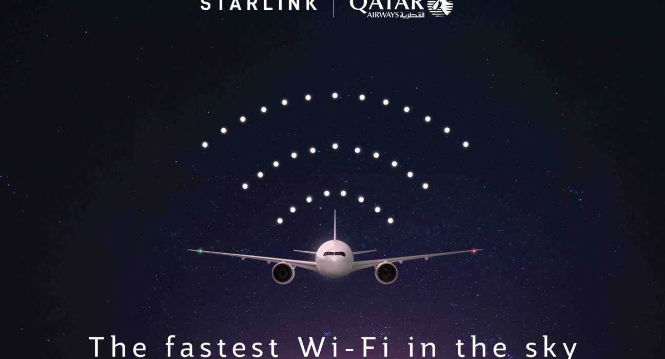 Qatar Airways Launches the World’s First Boeing 777 Starlink-Equipped Flight