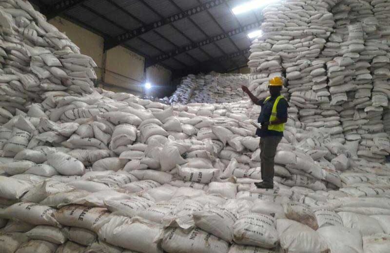 bags of sugar