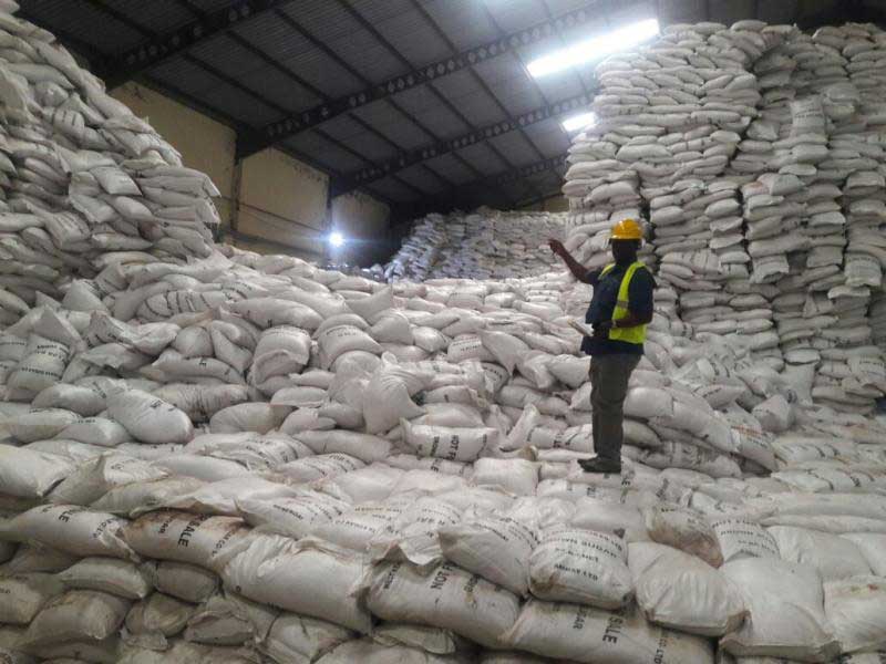 bags of sugar