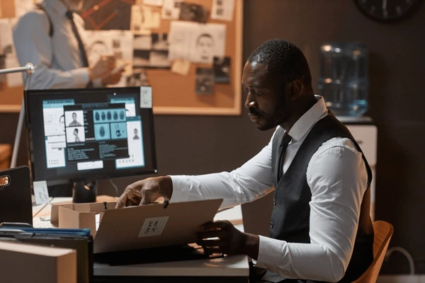 black private investigator