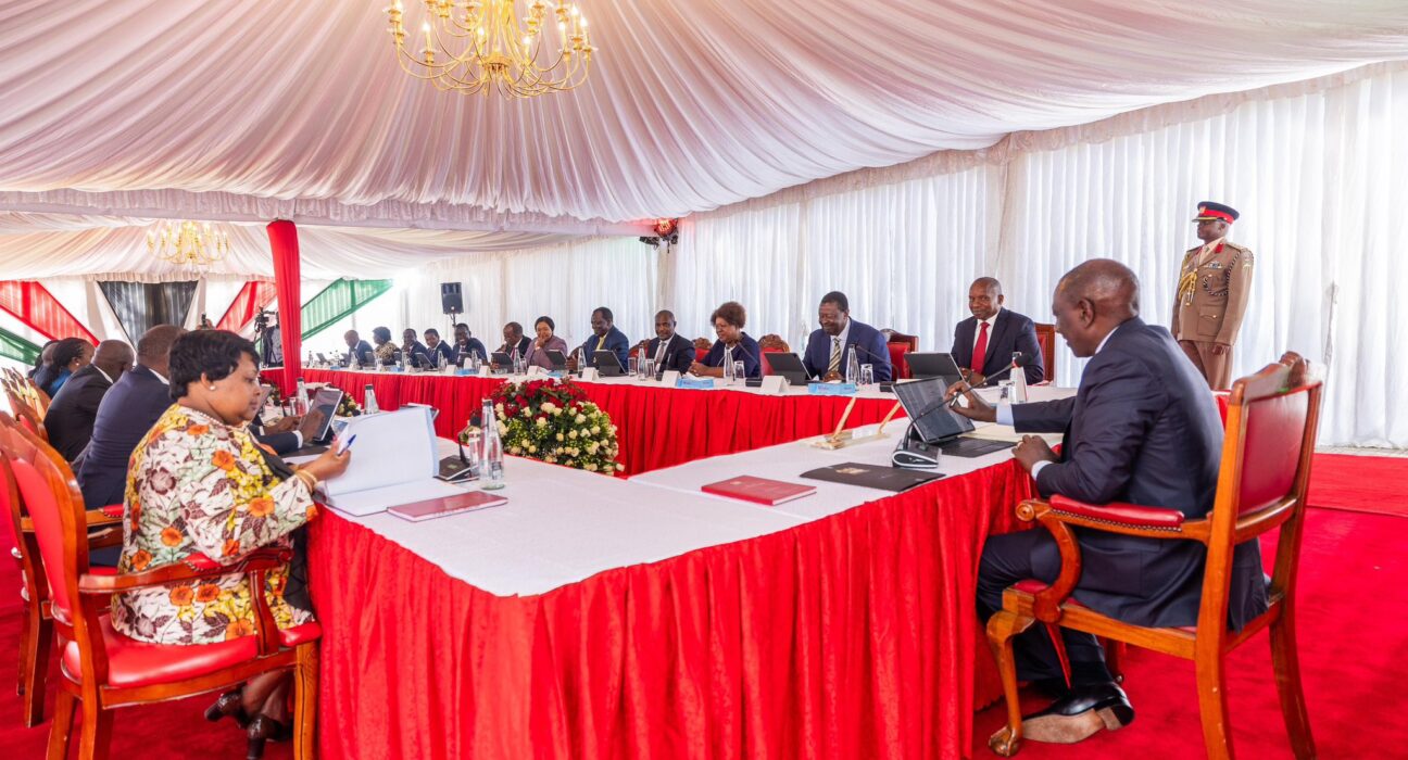 Ruto Cabinet Meeting