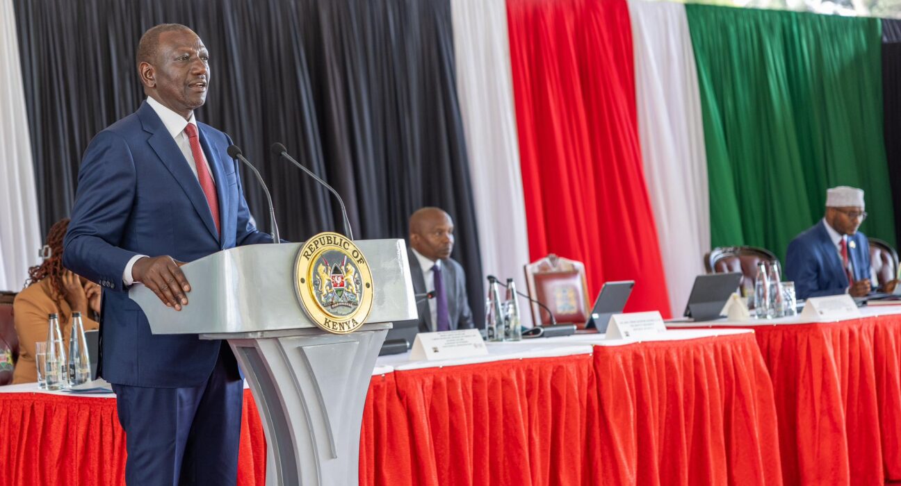 Ruto at Podium