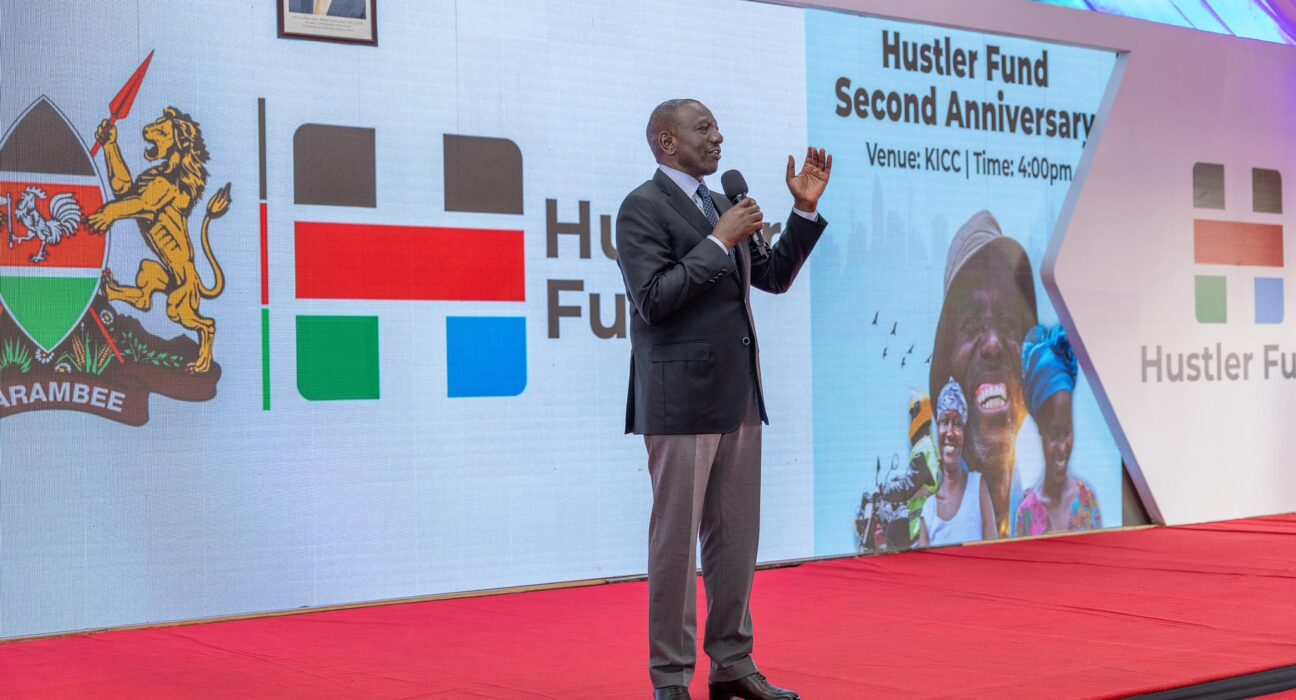 Ruto speaking