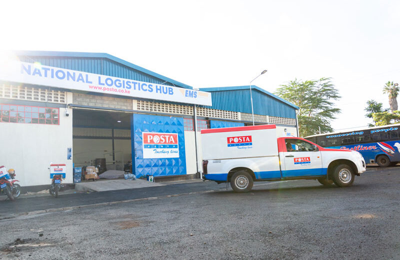 kenya post office vehicle