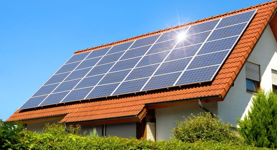 solar panels on roof in kenya