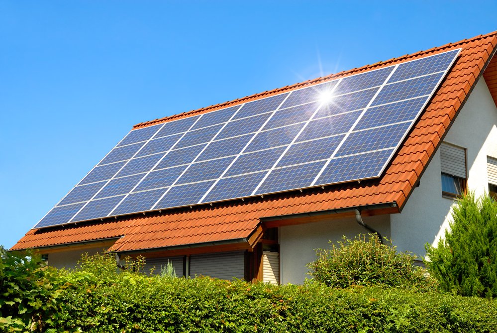 solar panels on roof in kenya