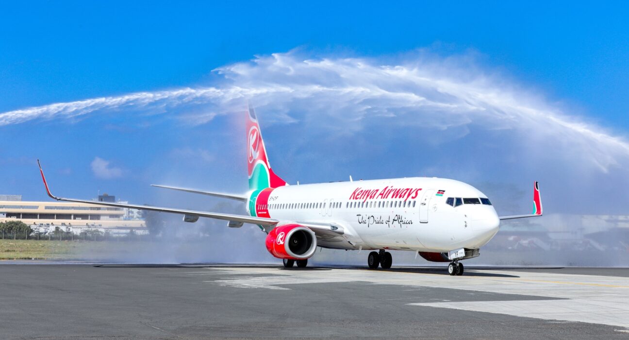 Kenya Airways Expands Its Passenger Fleet With The Addition Of A Boeing 737 - 800 Aircraft