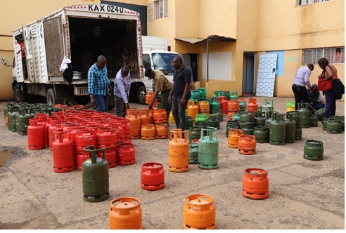 LPG cylinders