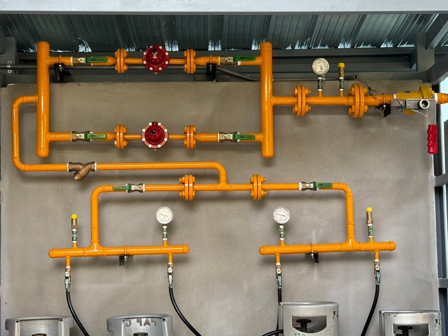 LPG reticulation