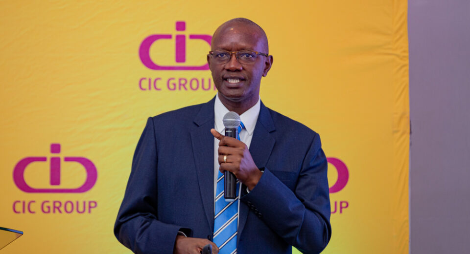 CIC GCEO & MD, Mr Patrcick Nyaga.