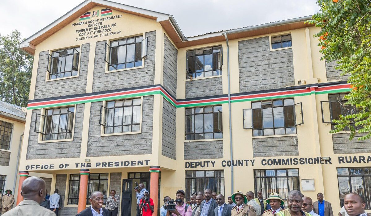 NGCDF constructed offices