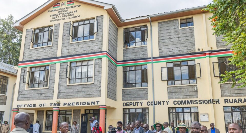 NGCDF constructed offices