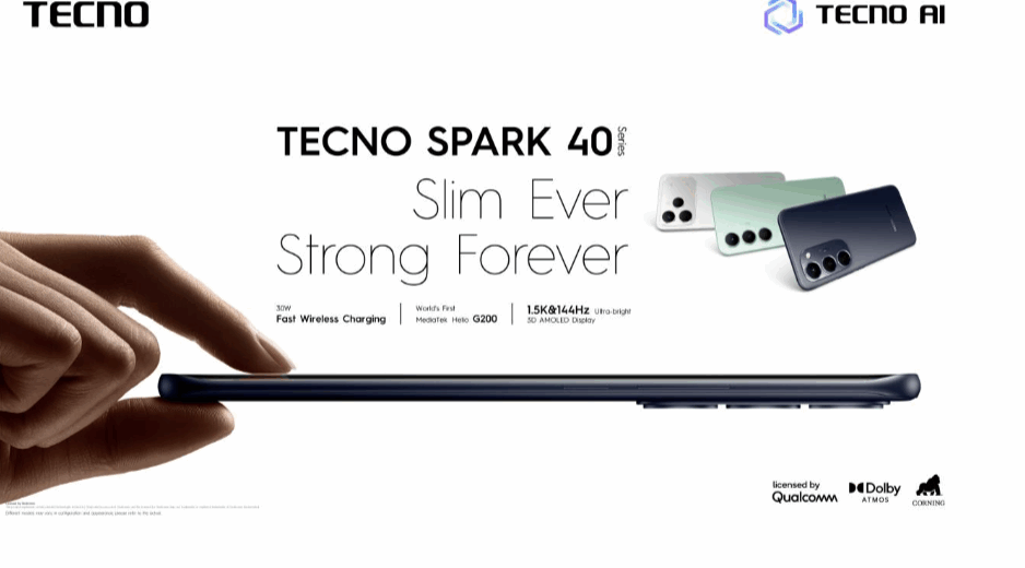 TECNO Unveils SPARK 40 Series