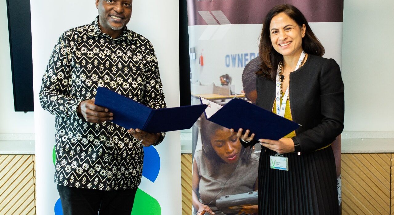 L-R, Kariuki Ngari, Managing Director & Chief Executive Officer, Kenya and Africa, Standard Chartered, Seema Dhanani, Head of Office and Coverage Director for Kenya, British International Investment.