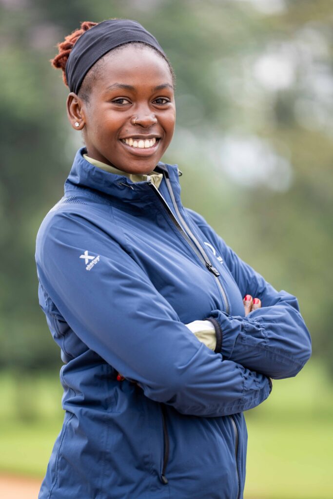 Golfer Naomi Wafula
