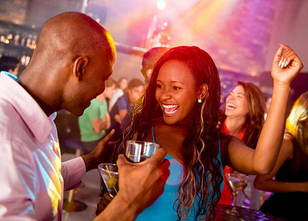 Couple at a Party