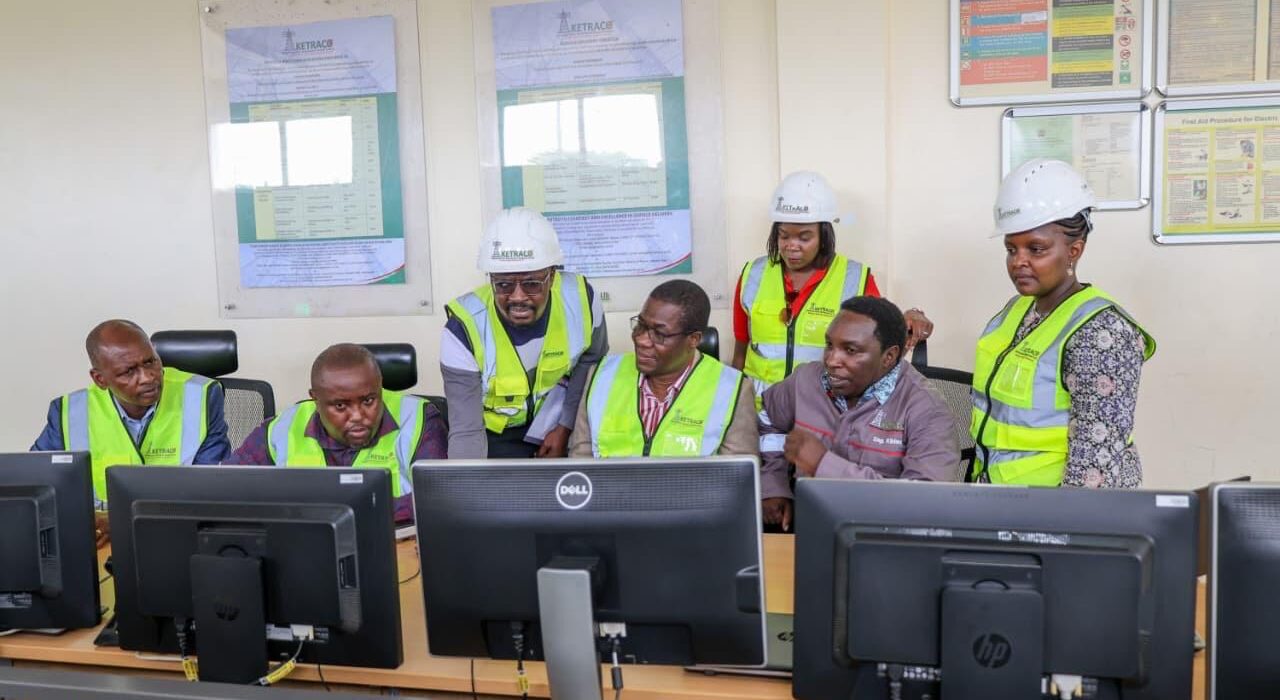 KETRACO Ag. MD Eng. Kipkemoi Kibias & CS Opiyo Wandayi