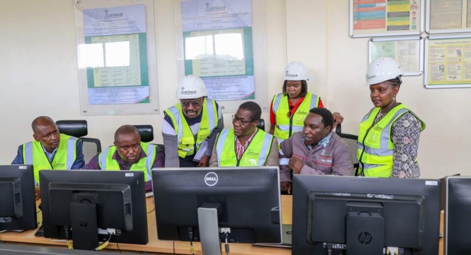 KETRACO Ag. MD Eng. Kipkemoi Kibias & CS Opiyo Wandayi