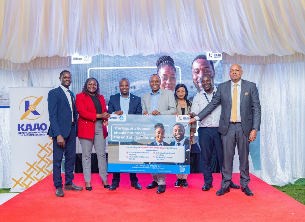 Britam Unveils Pilot Loss of Licence Cover to Protect Aviators’ Livelihoods
