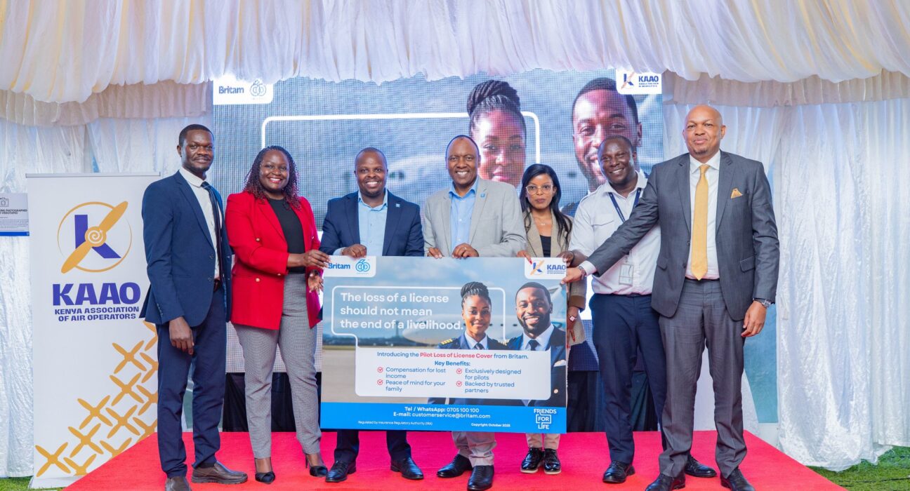 Britam Unveils Pilot Loss of Licence Cover to Protect Aviators’ Livelihoods