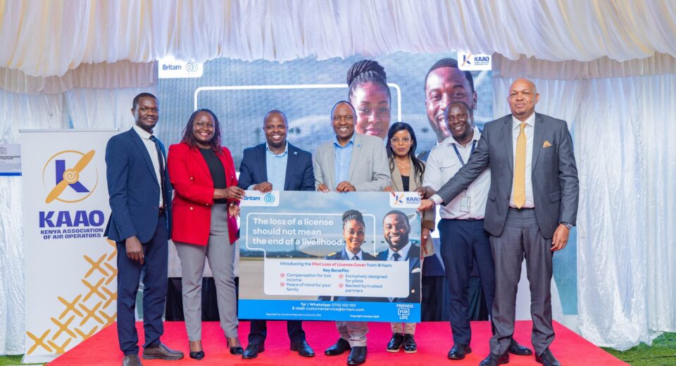 Britam Unveils Pilot Loss of Licence Cover to Protect Aviators’ Livelihoods