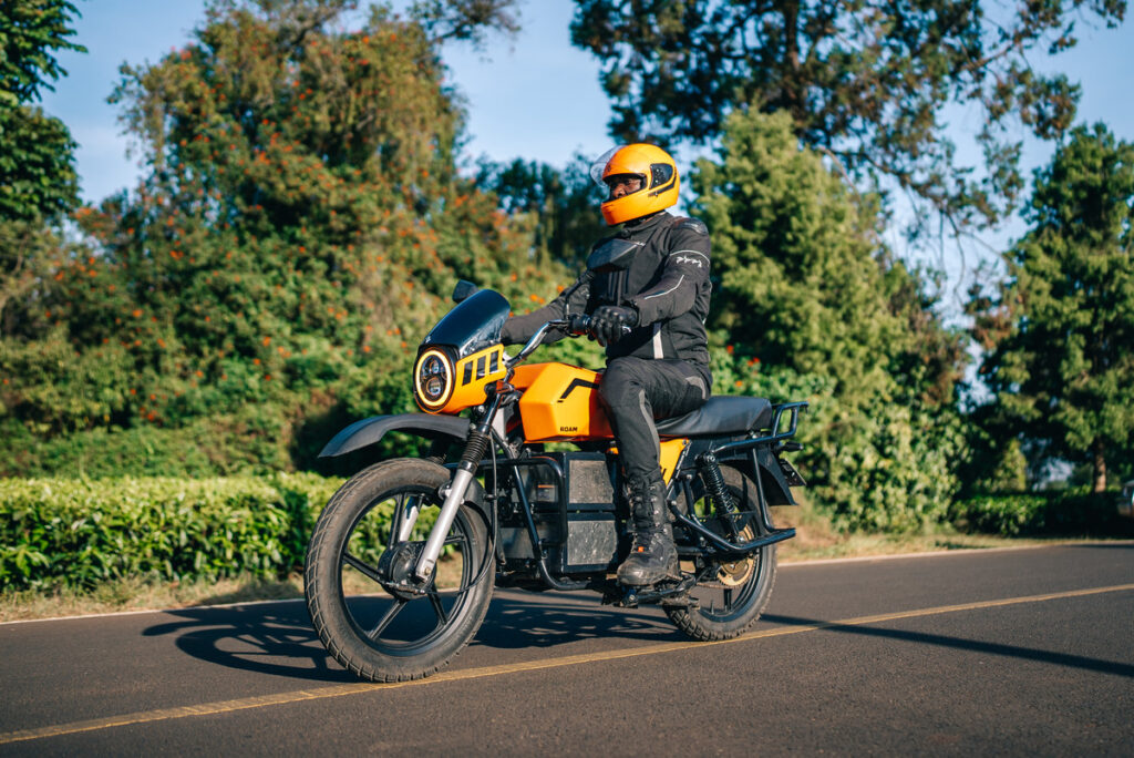 Roam's Electric Motorcycle to Ride 1,600 km Nairobi–Addis with Portable Charger Ahead of Africa E-Mobility Week