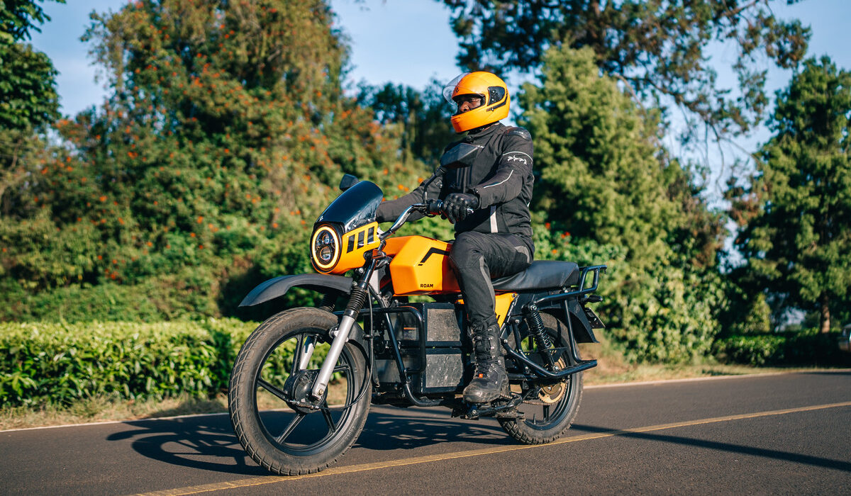 Roam's Electric Motorcycle to Ride 1,600 km Nairobi–Addis with Portable Charger Ahead of Africa E-Mobility Week