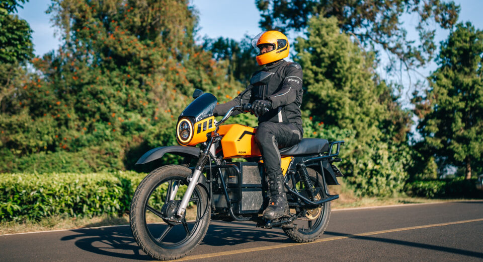 Roam's Electric Motorcycle to Ride 1,600 km Nairobi–Addis with Portable Charger Ahead of Africa E-Mobility Week