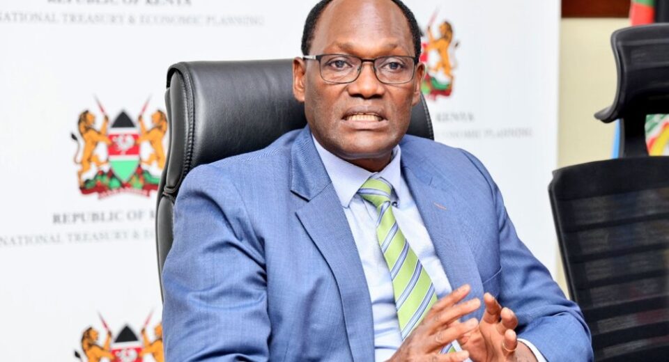 Treasury PS chris kiptoo