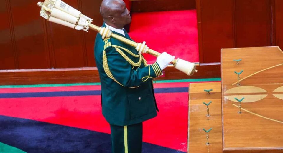 Chief Serjeant-at-Arms Aloisio Lekulo