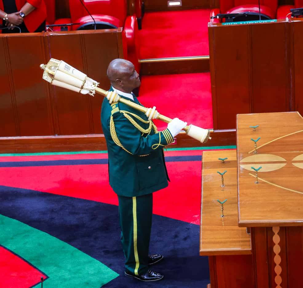 Chief Serjeant-at-Arms Aloisio Lekulo