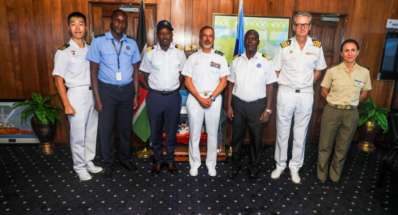EU Naval oficers visit KPA