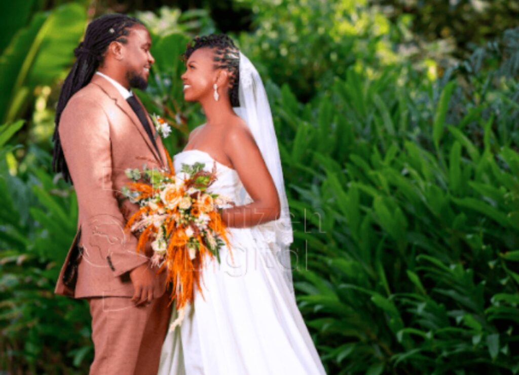 Nyashinski and wife Zia Jepkemei Bett