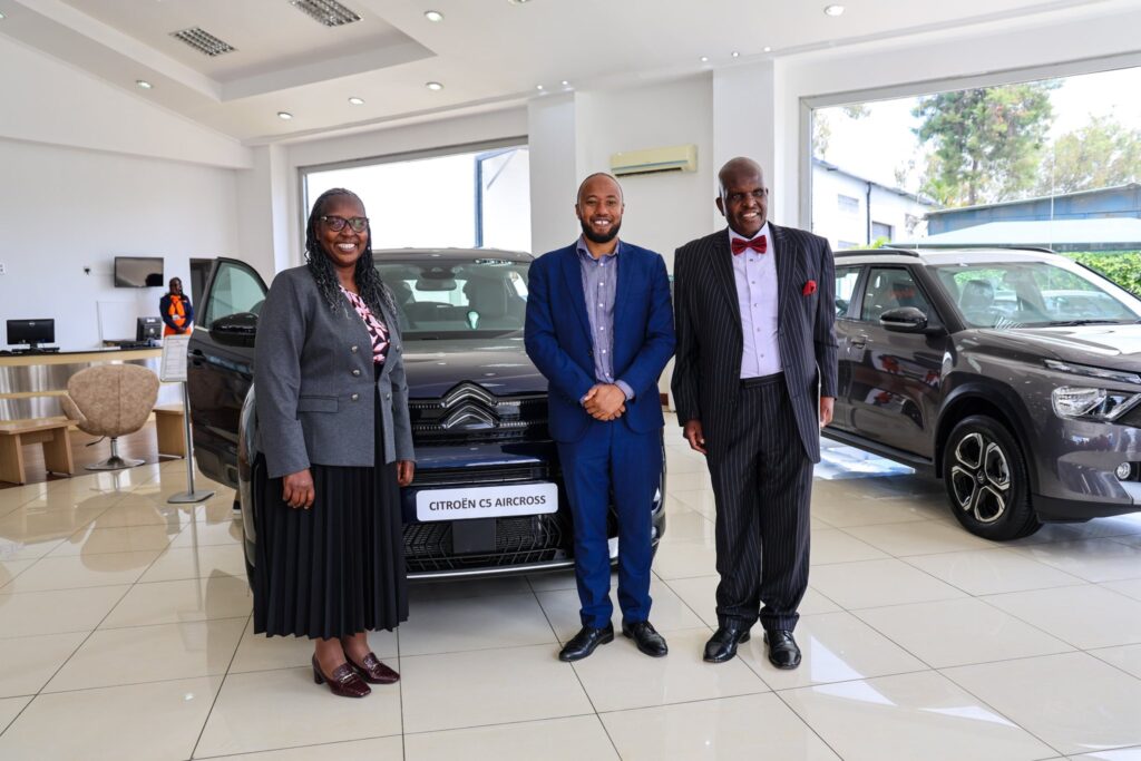 Principal Secretary for Trade Regina Ombam at Urysia Limited Launch