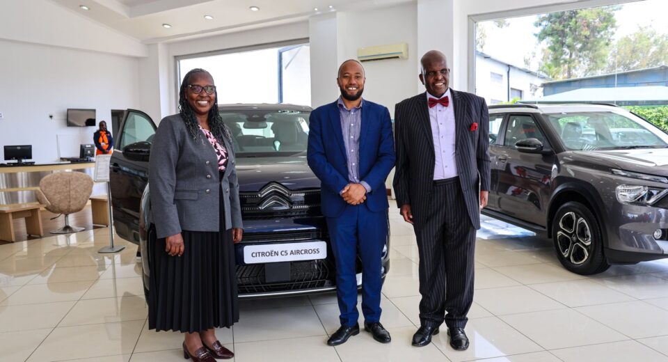 Principal Secretary for Trade Regina Ombam at Urysia Limited Launch