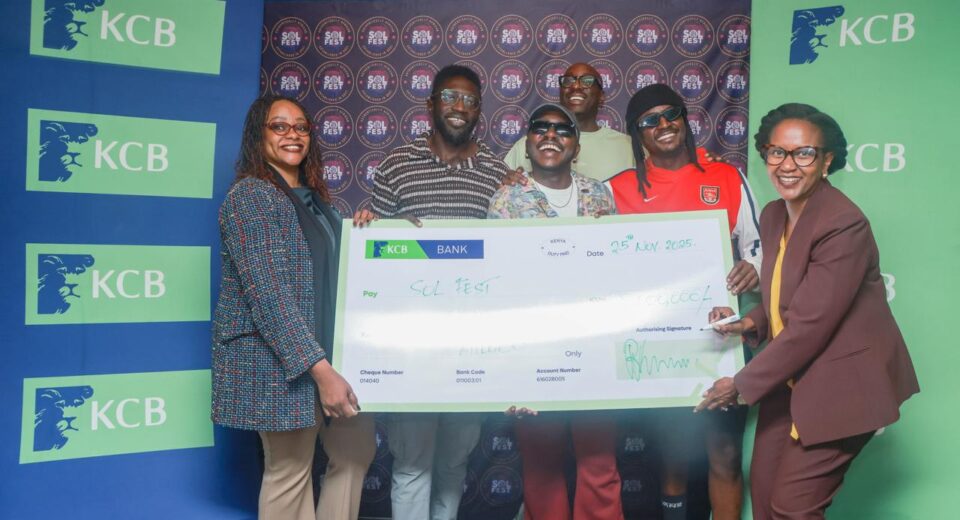 KCB Joins Forces with Sauti Sol Group Limited to Amplify SolFest 2025 Experience