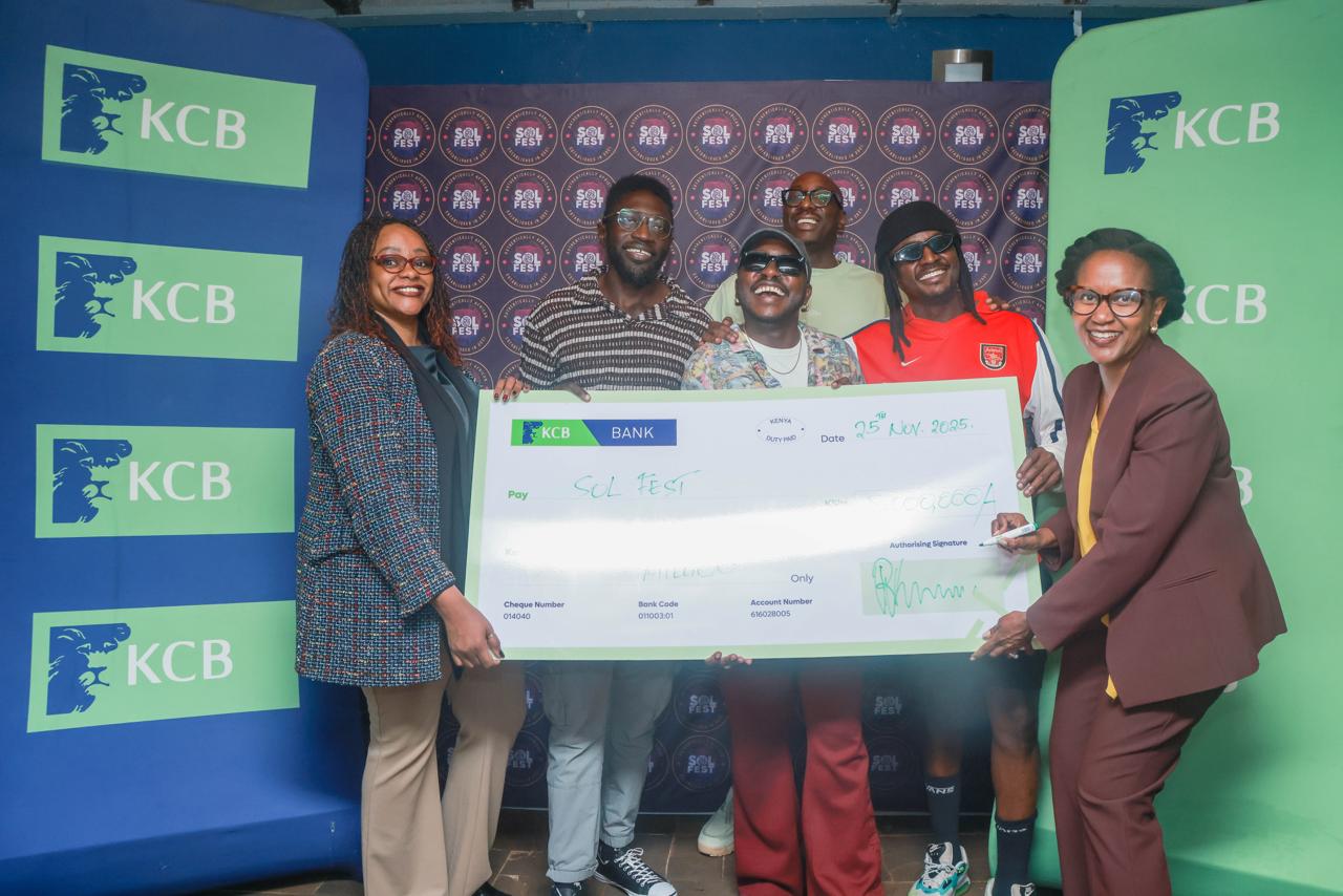 KCB Joins Forces with Sauti Sol Group Limited to Amplify SolFest 2025 Experience